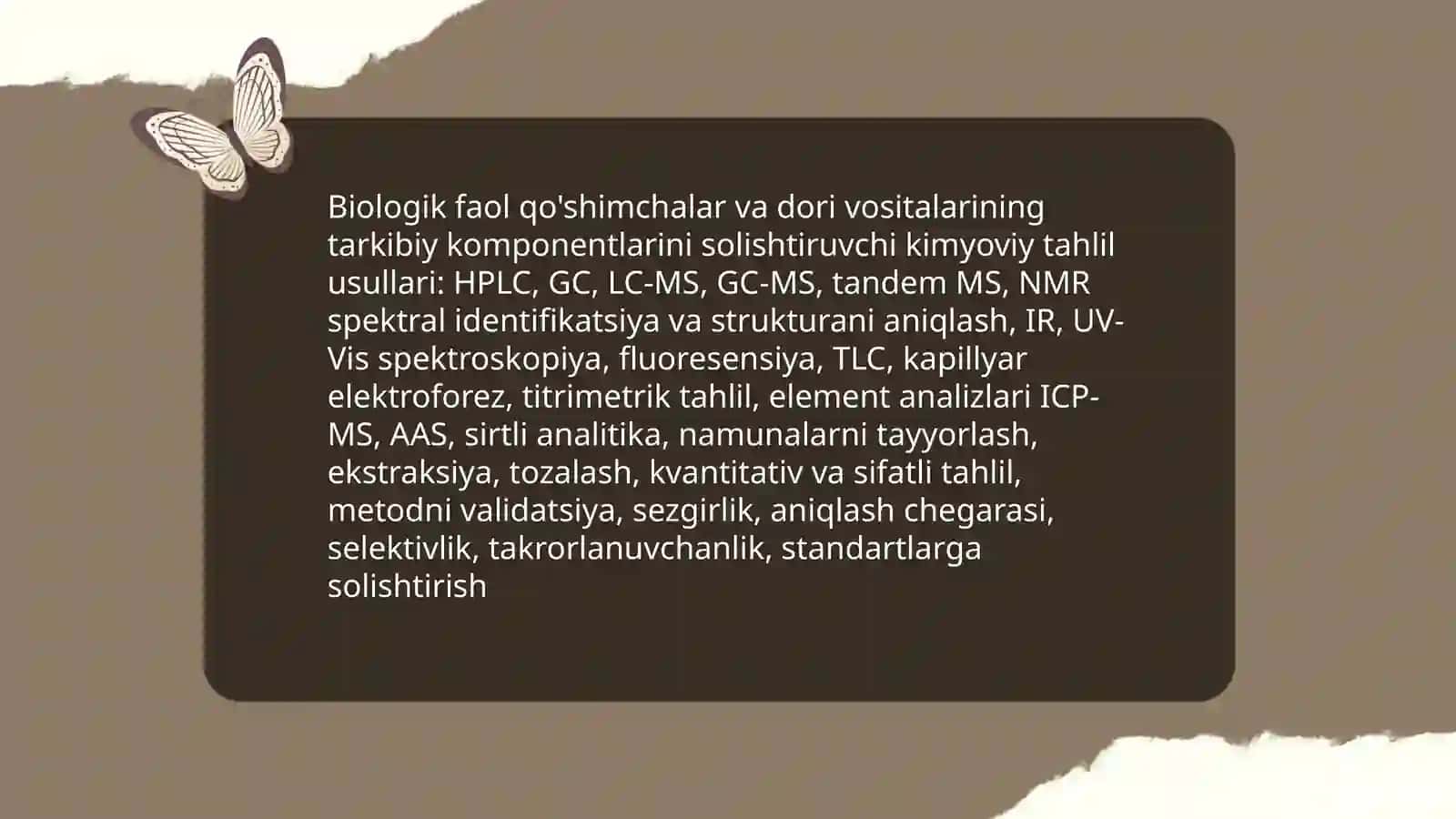Biologik faol qo'shimchalar va dori vositalarining qiyosiy tahlili 3
