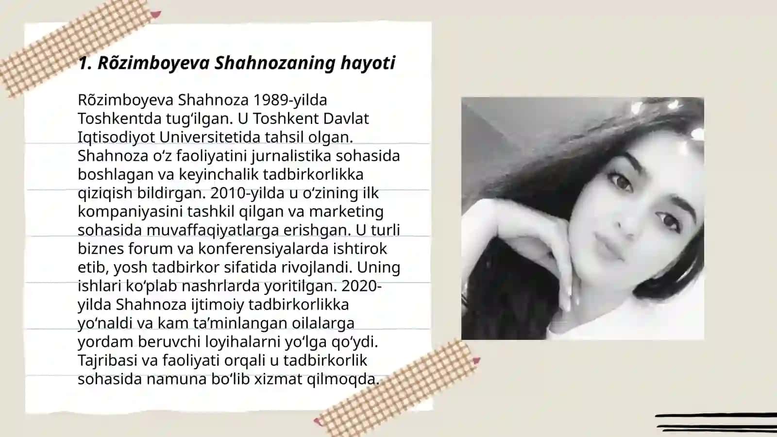 Rõzimboyeva Shahnoza 3