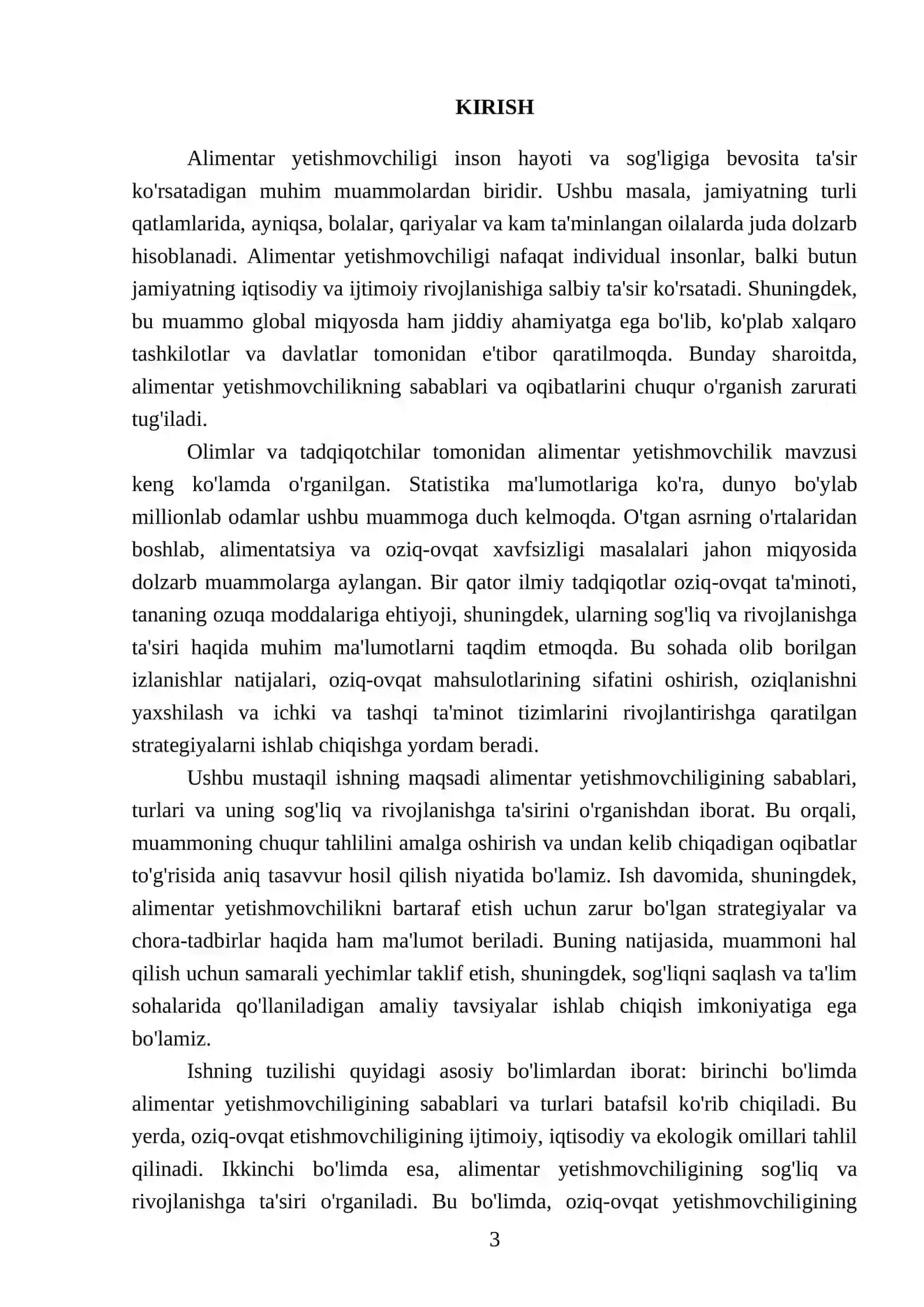 Alimentar yetishmovchiligi va uning oqibatlari 3