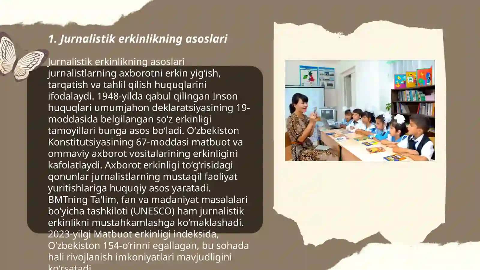 Jurnalistik faoliyat erkinligi:xalqaro va milliy huquqiy normalar 3