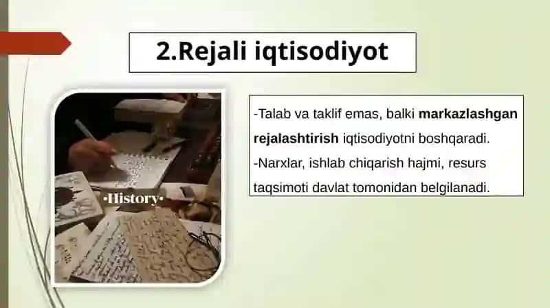 Sotsialistik yo‘nalish bozoriqtisodiyoti 3