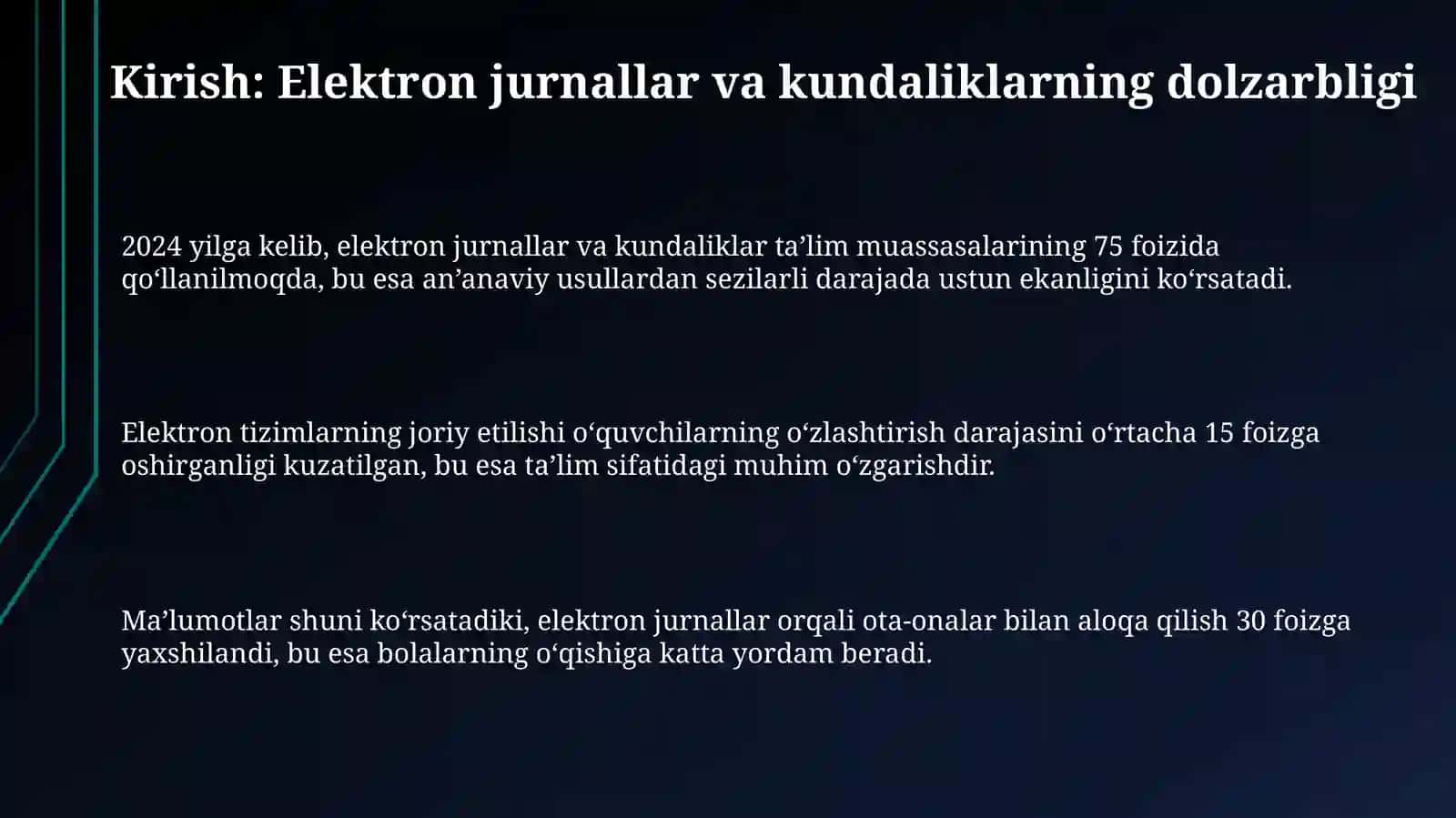 Elektron jurnal va kundaliklarning ta‘lim sifatini oshirishdagi ahamiyati 3