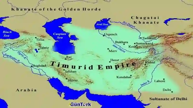 Темурийлар давлатининг тарихий географияси 3