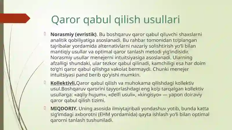 BOSHQARUVQARORLARI 3