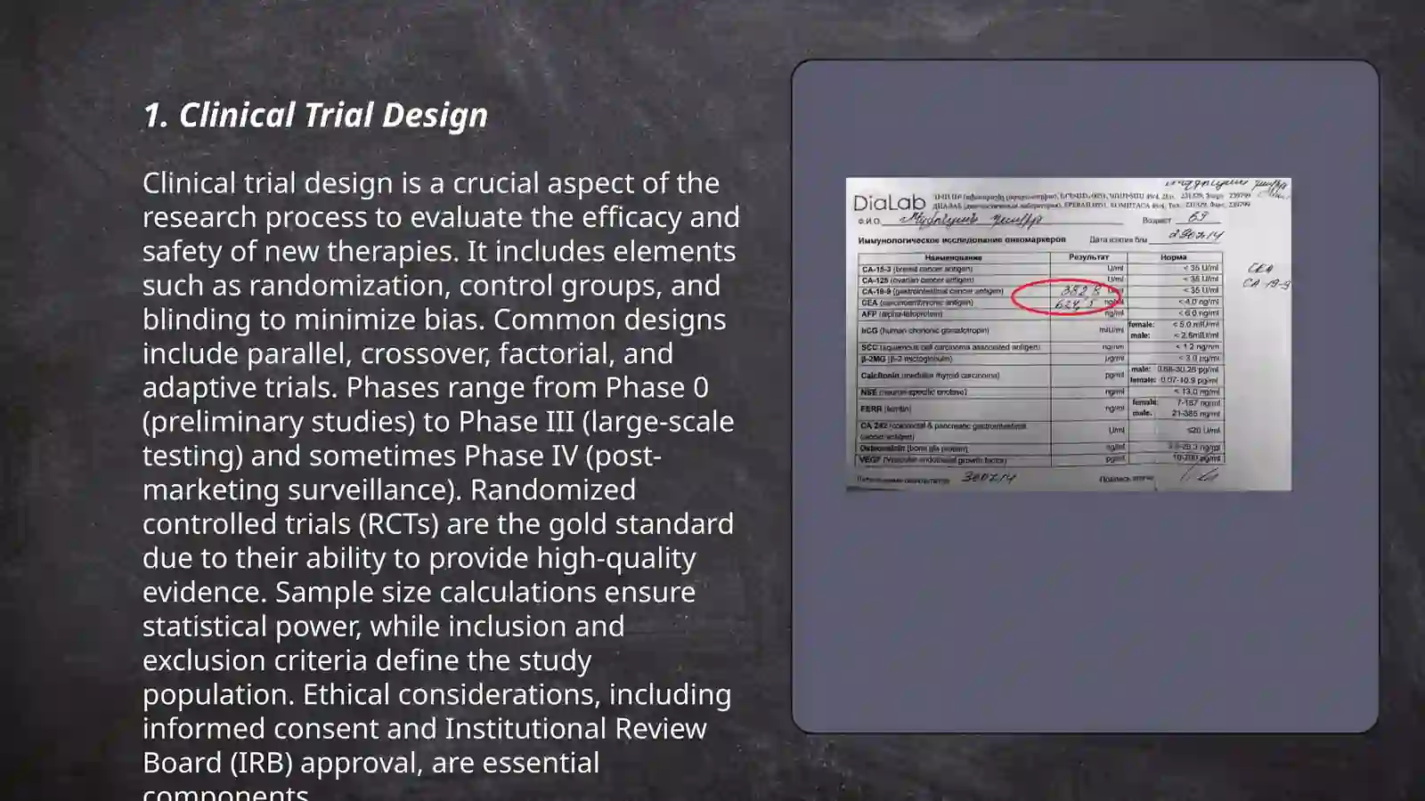 Clinical Trial Design 3