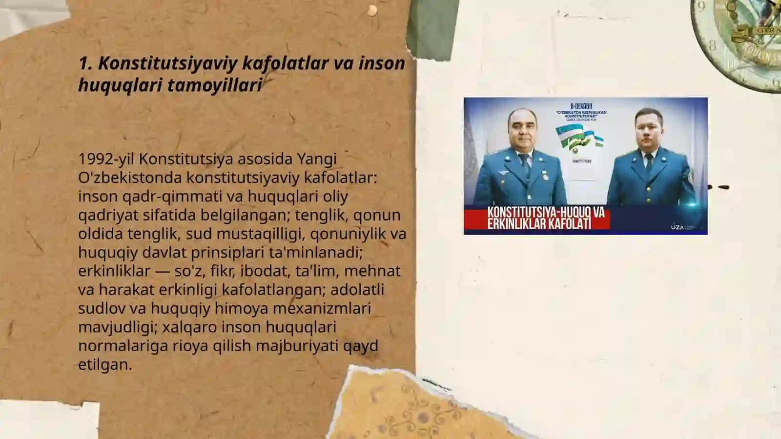 O'zbekistonda Inson Haq-huquqlari va Erkinliklari 3