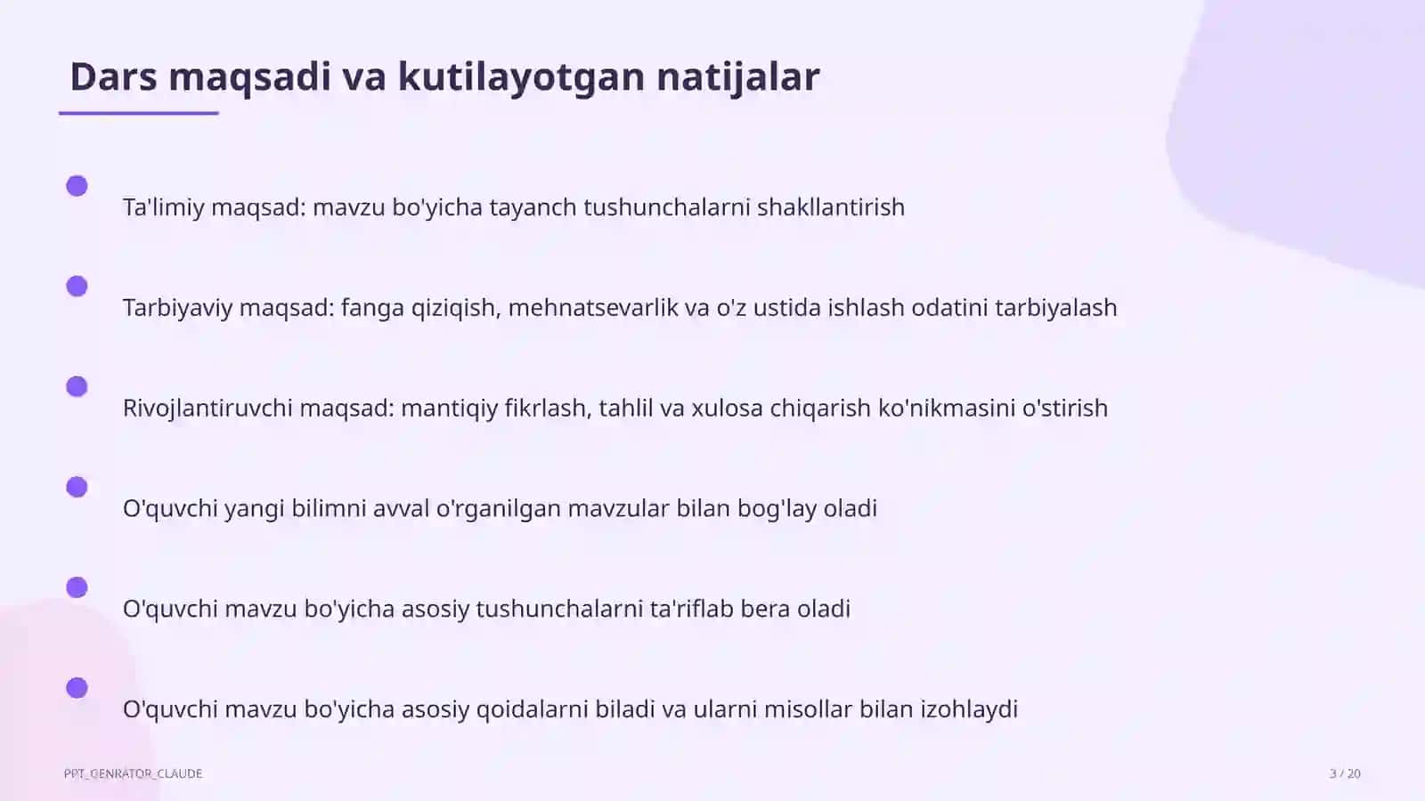 O'zbekistonning tabiiy geografik rayonlari (8-sinf) 3