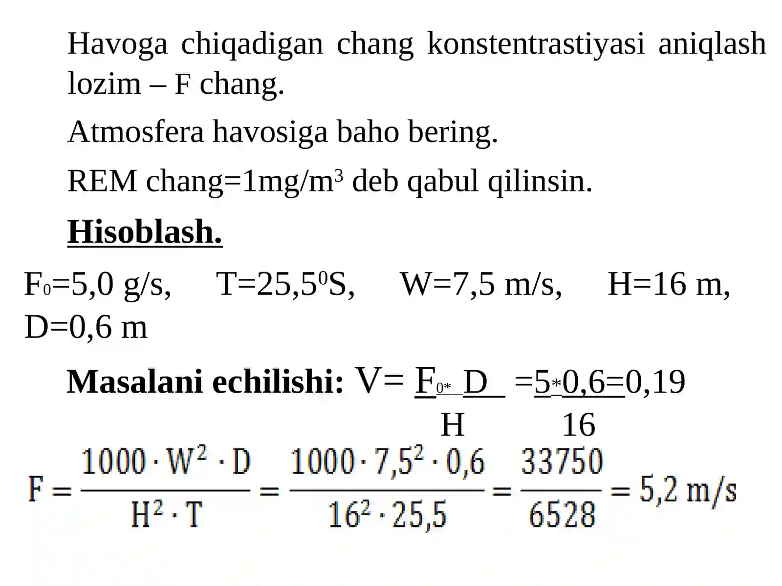 Sanoat korxonalarining atrof muhitga tasirini baholash 3