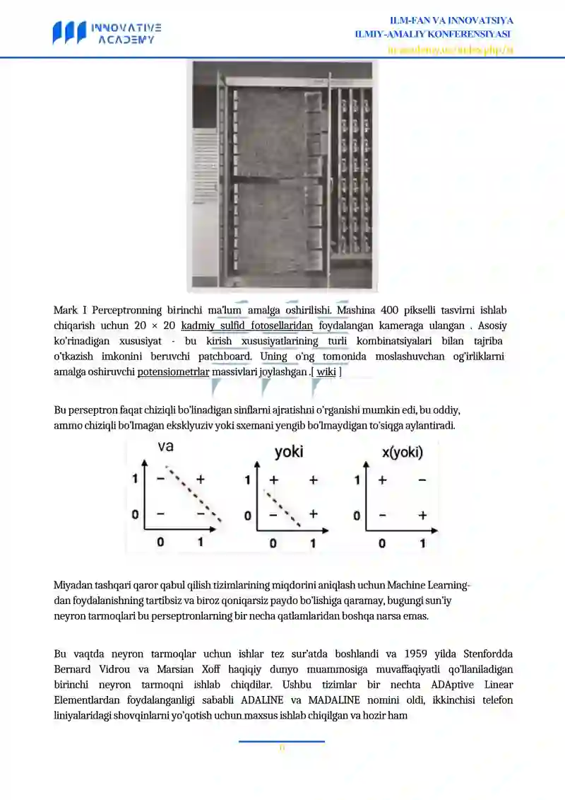 Neyron Tarmoqlar 3