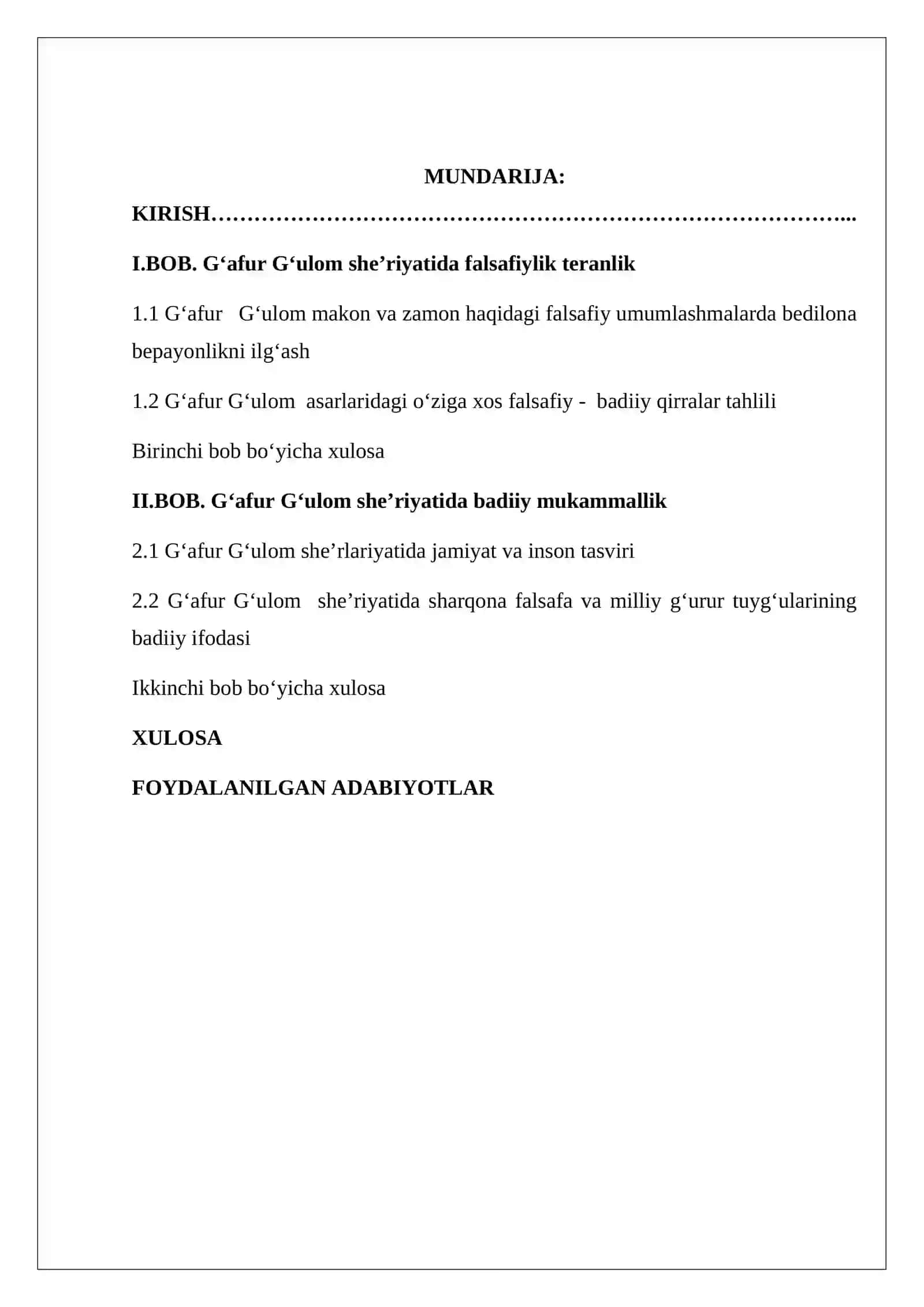 G‘afur G‘ulom she’riyatida falsafiy teranlik va badiiy mukammallik 3