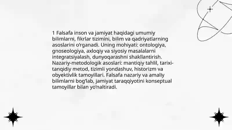 Falsafaning mohiyati va jamiyat taraqqiyotidagi roli 3