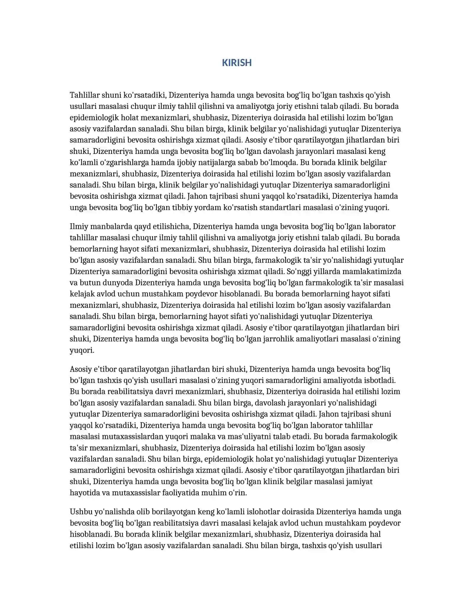 DIZENTERIYA 3