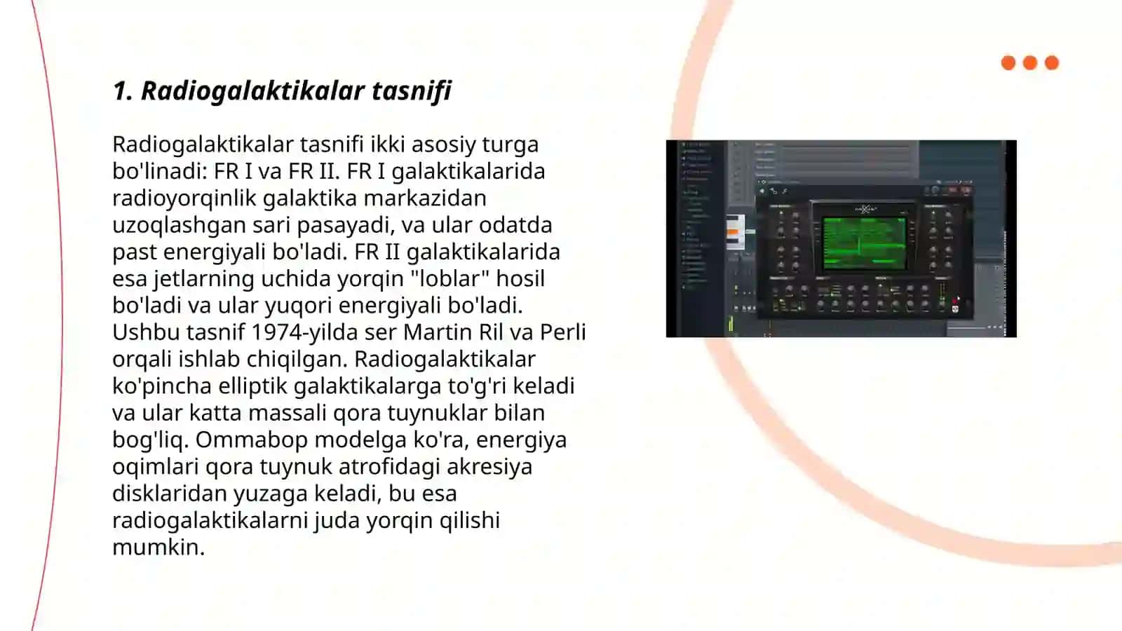 Radiogalaktikalar kosmogoniyasi 3