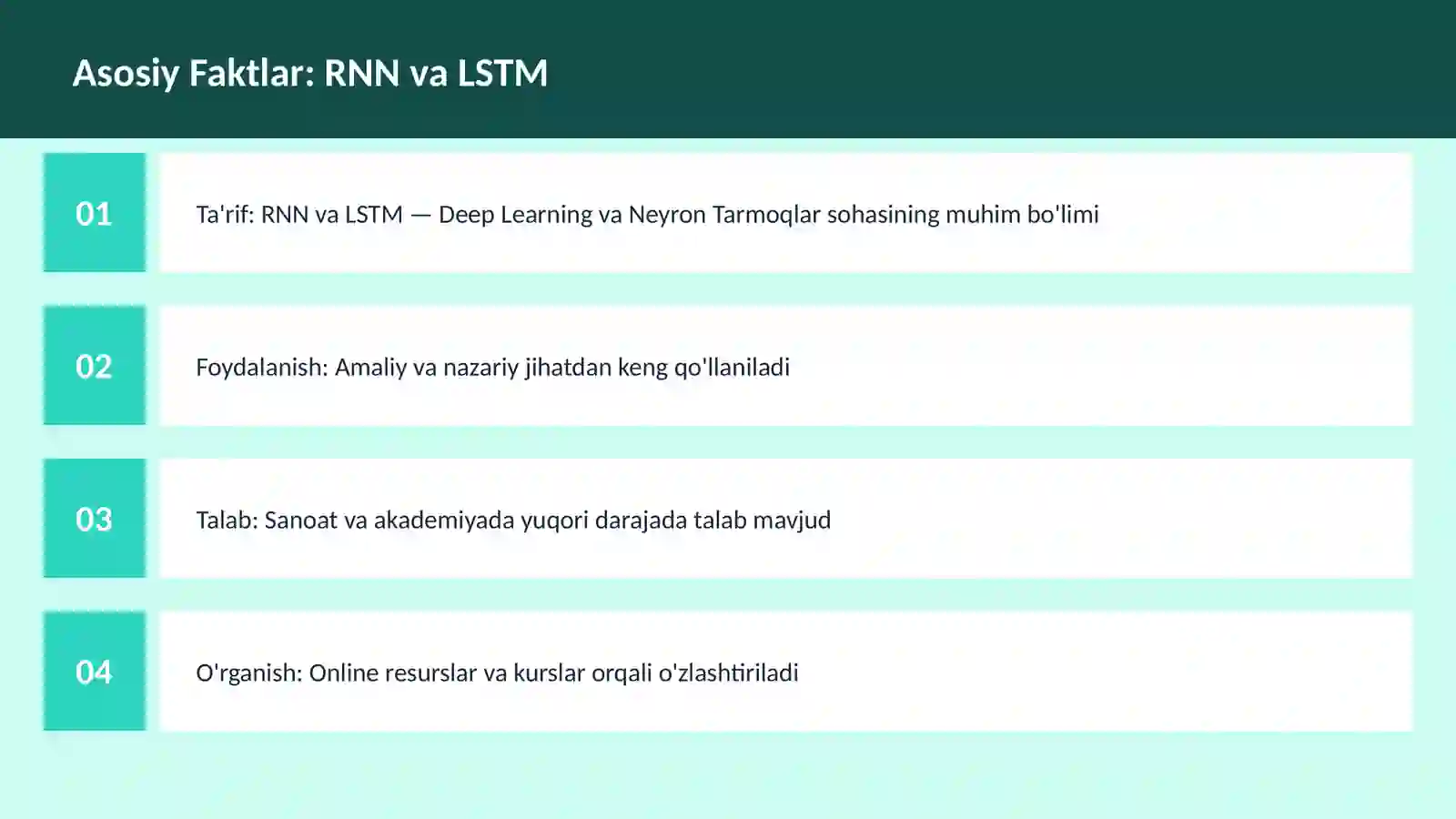 AI | DEEP LEARNING VA NEYRON TARMOQLAR 3