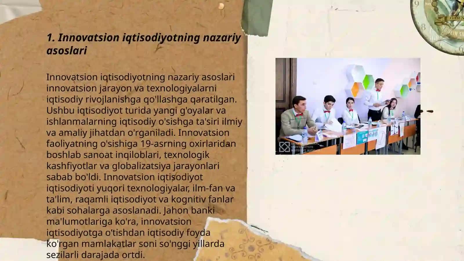 Innovatsion iqtisodiyotning nazariy asoslari 3