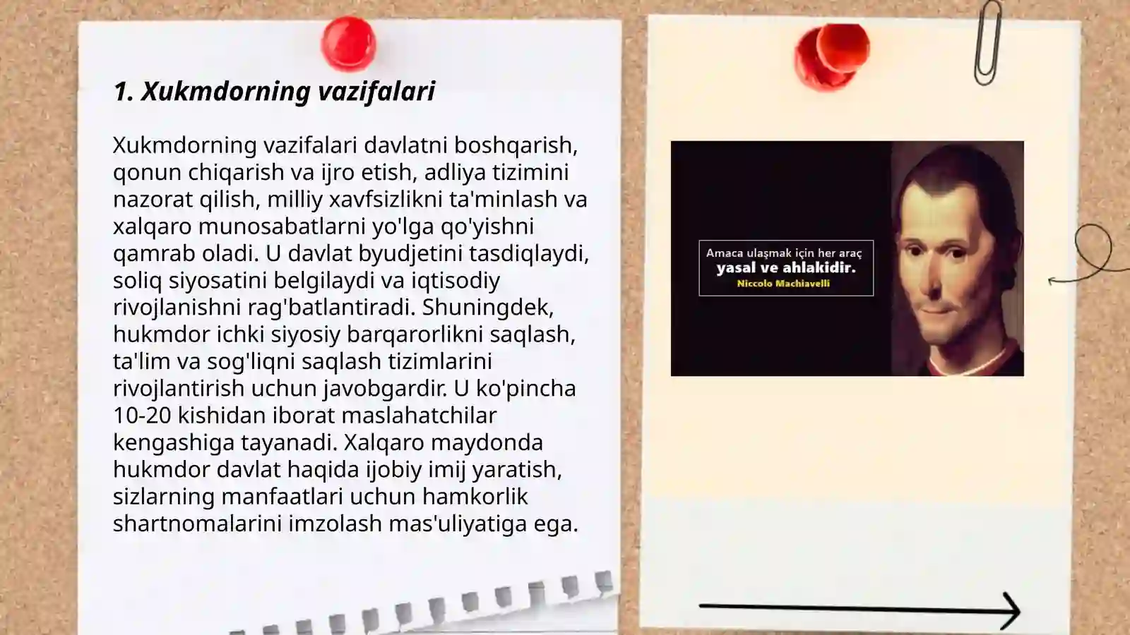 Makiavellining "Xukmdor"asari 3