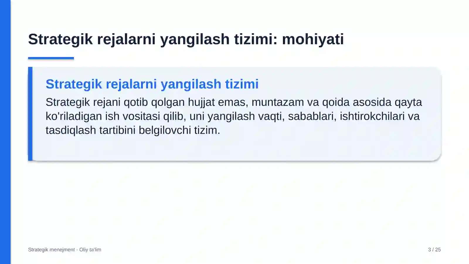 gaz ta'minoti korxonalarida strategik rejalarni yangilash tizimi 6272 3