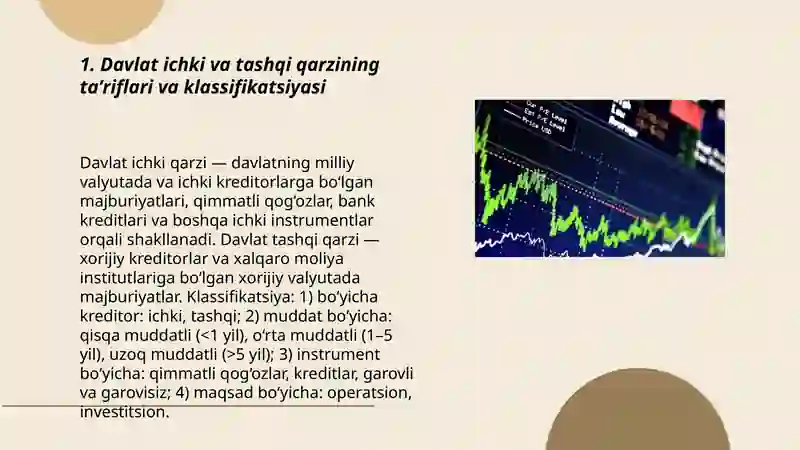 Davlatning ichki va tashqi qarzlari hisobi 3