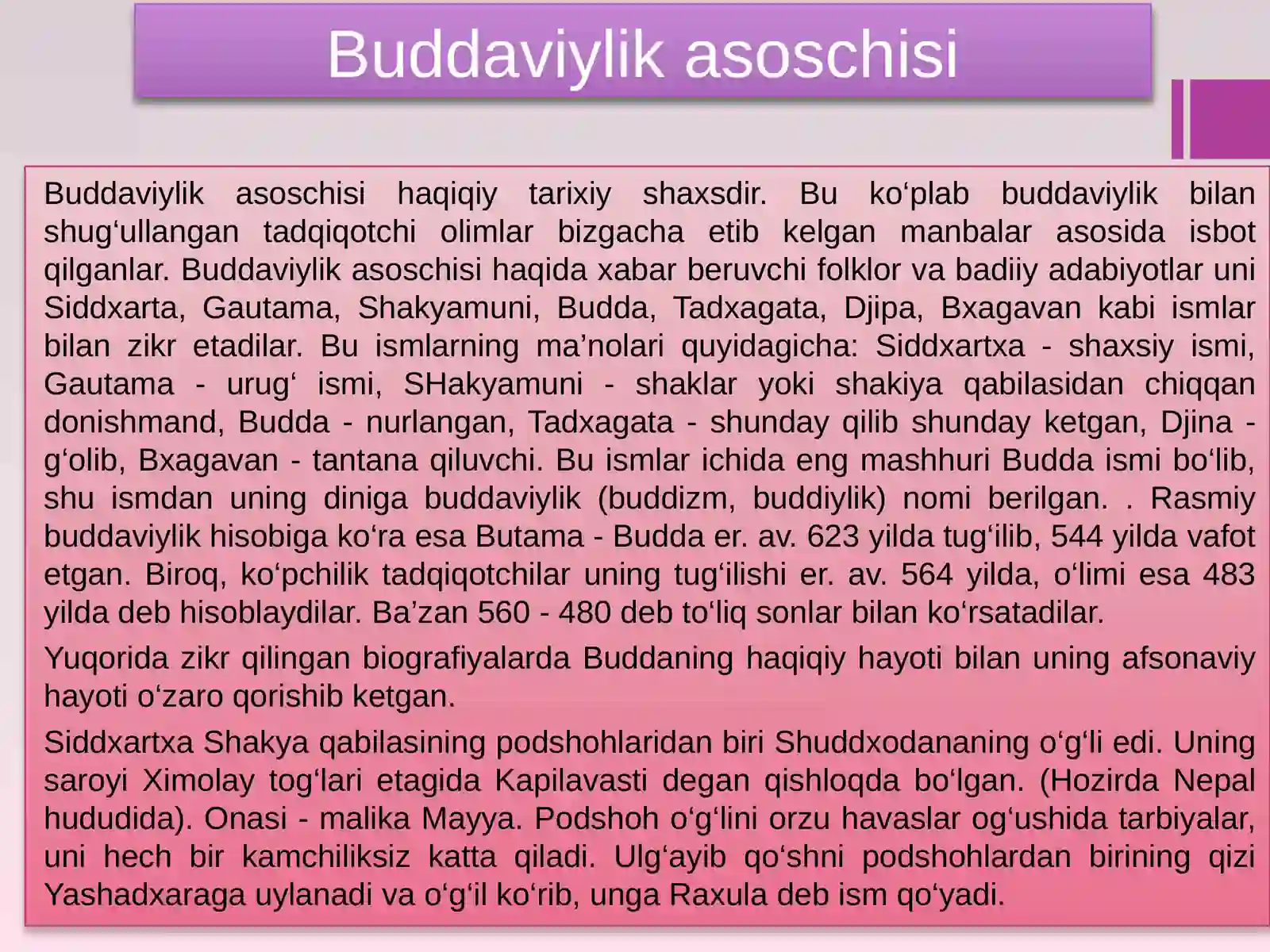Buddaviylikdini 3