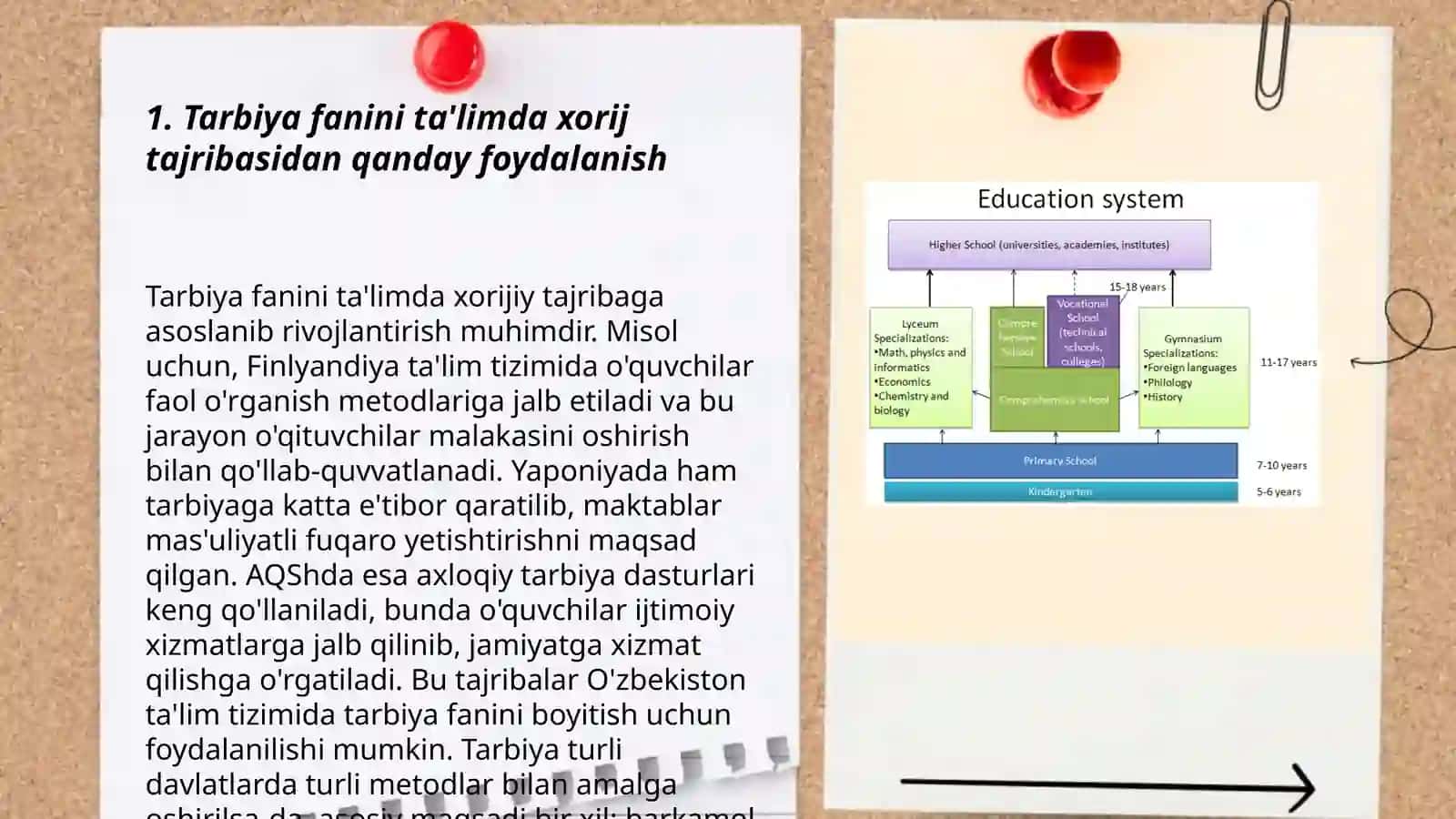 Tarbiya fanini òqitishda xorij tajribasidan foydalanish 3