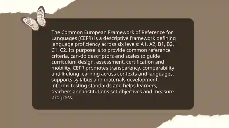 Intrprduction to CEFR system 3