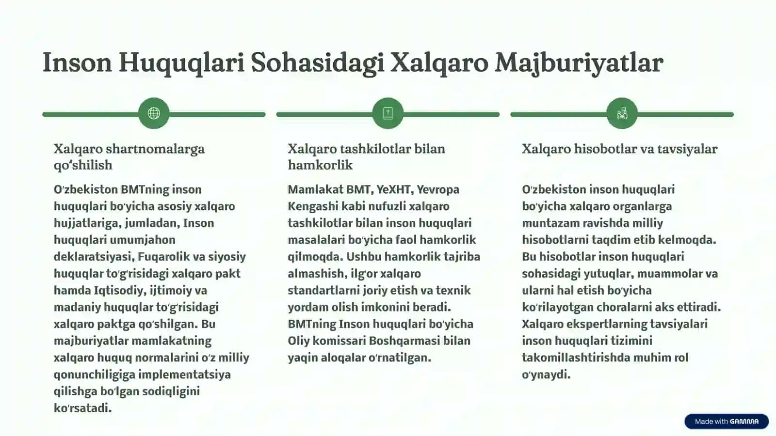 Yangi Oʻzbekistonda Inson Haq-huquqlari va Erkinliklari Kafolatining Yaratilishi 3