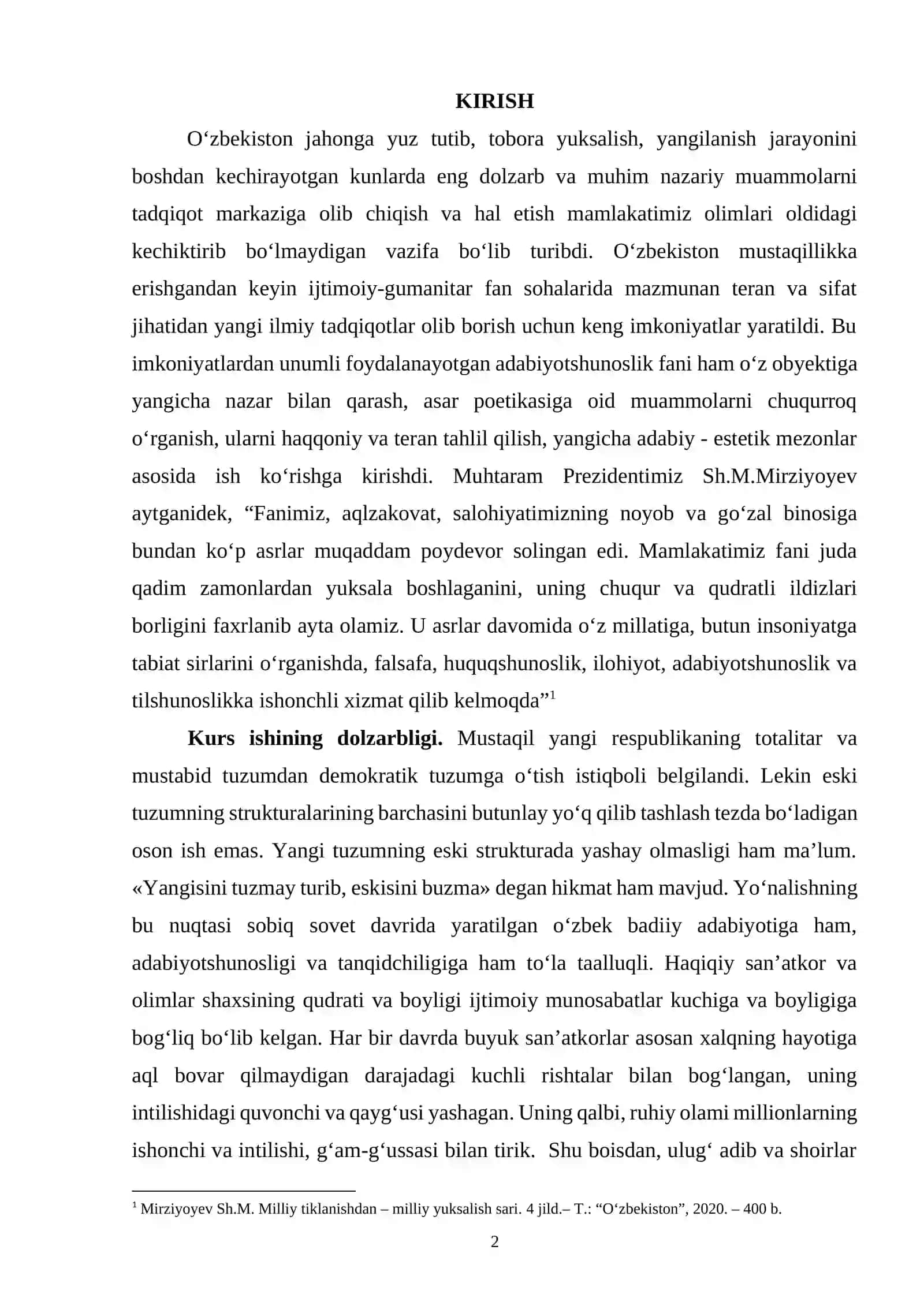 Mustaqillik davri tanqidchiligidagi Qahhorshunoslik faoliyati 3