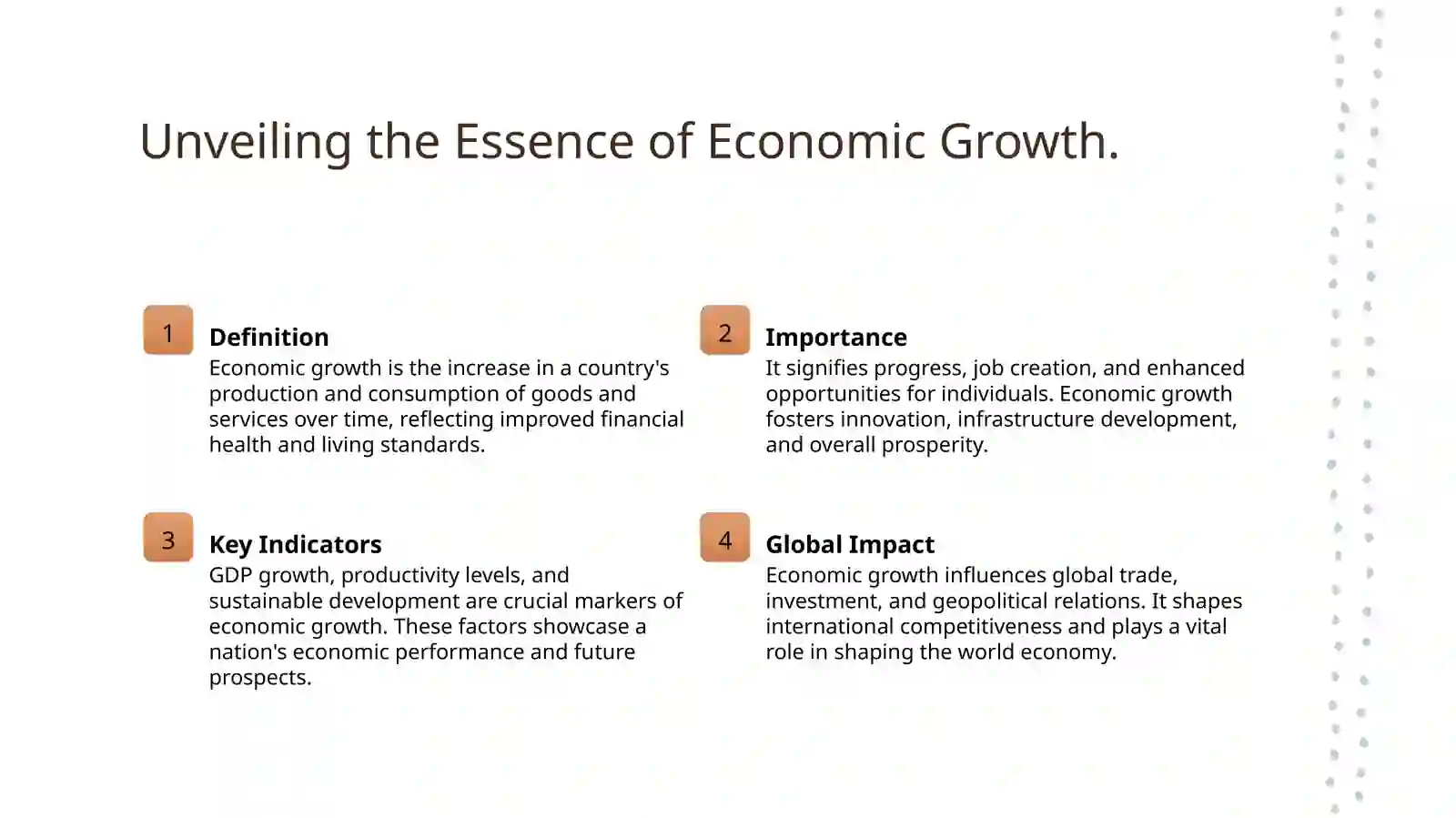 What’s the economic growth 3