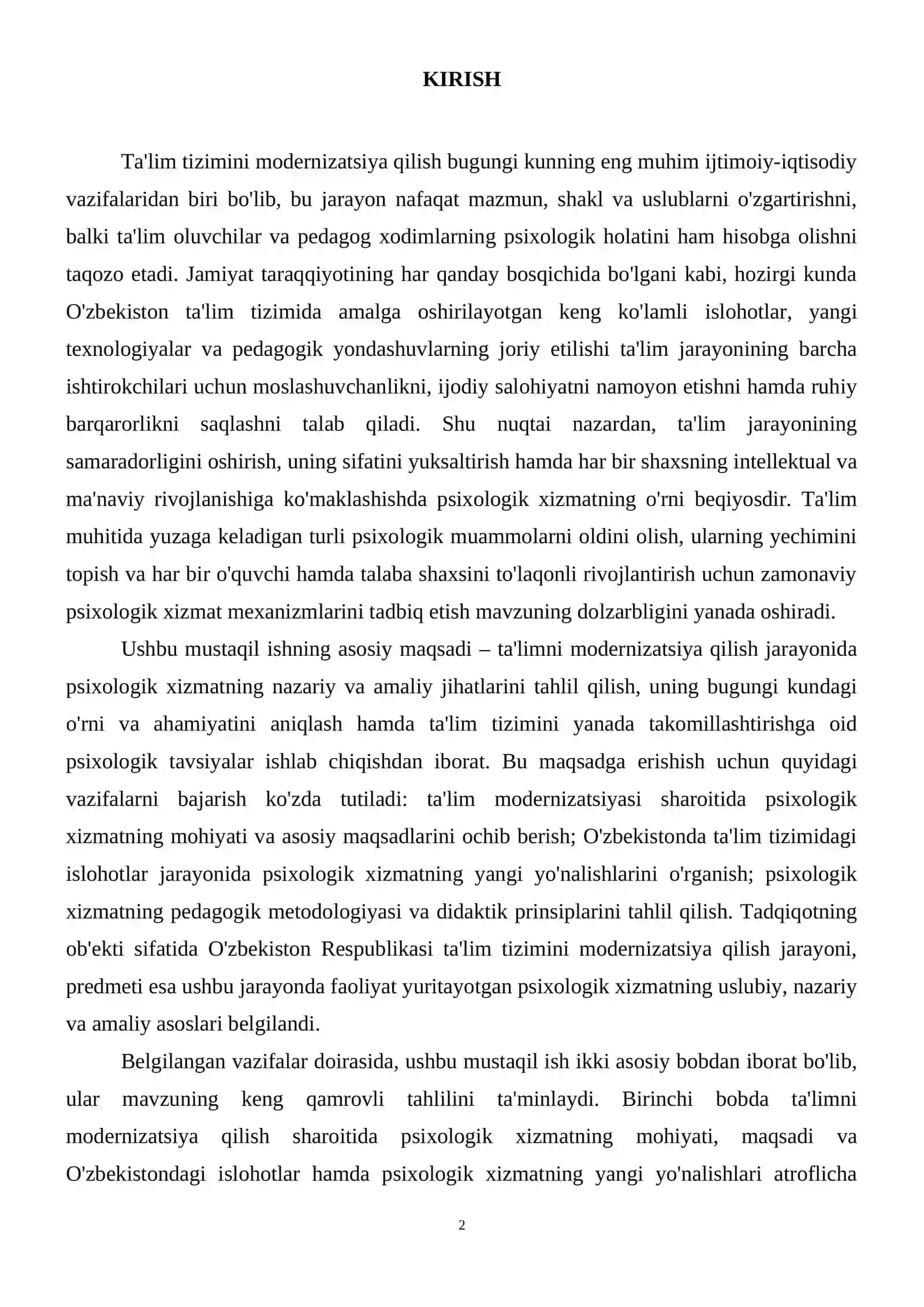 Ta'limni medernizatsiya qilish bosqichida psixologik xizmat 3