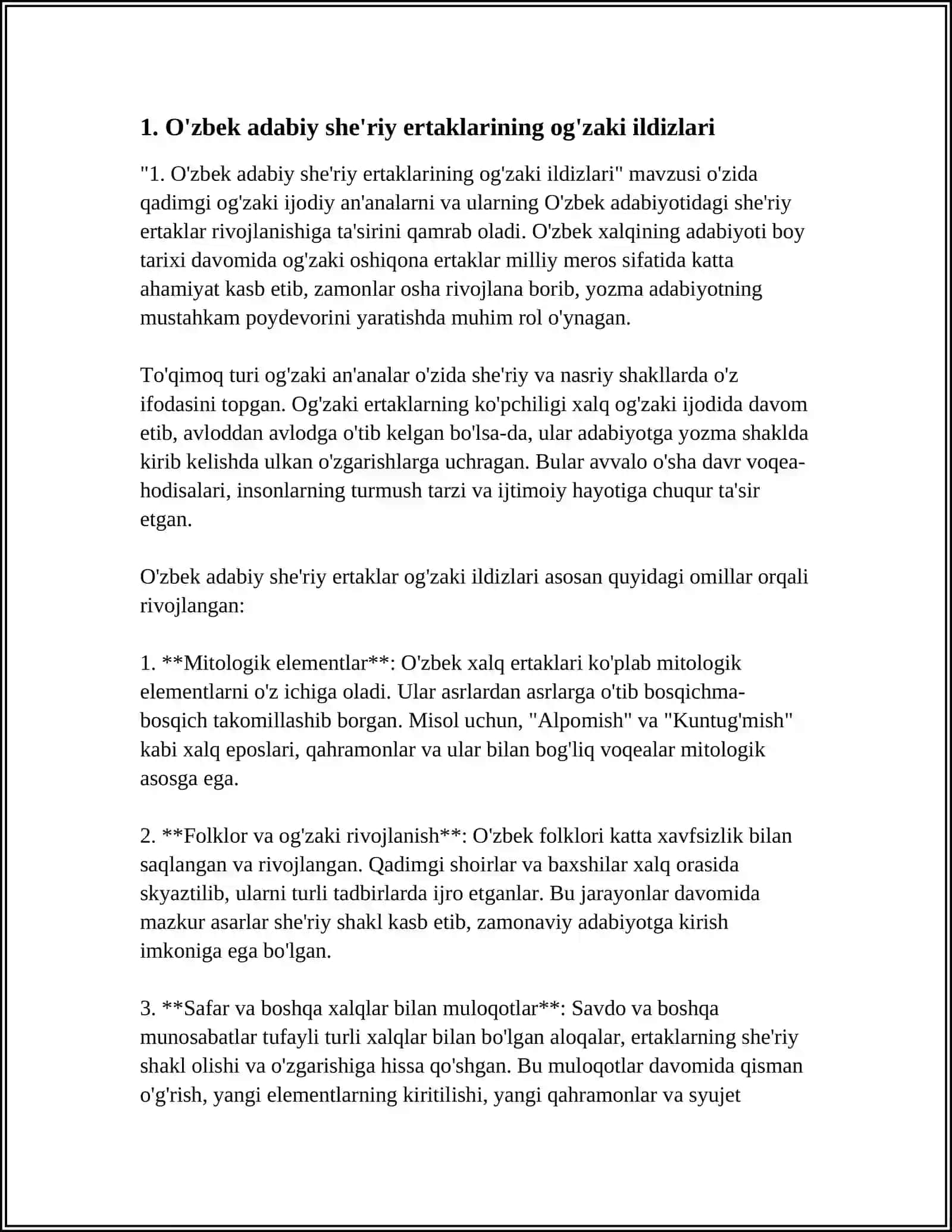 O'ZBEK ADABIY SHE'RIY VA NASRIY ERTAKNAVISLIK AN'ANALARI 3