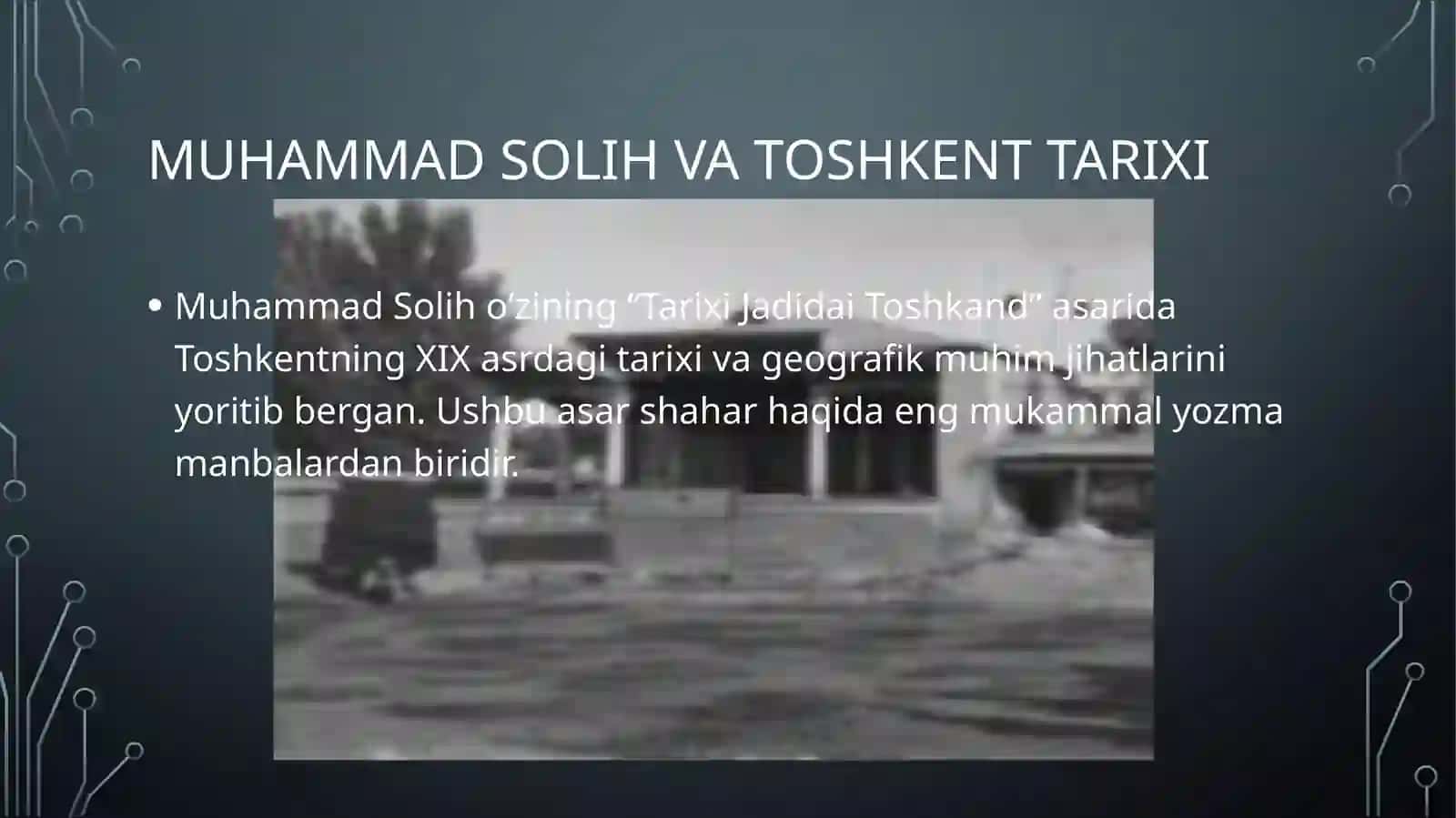 Toshkent muhammad solih tavsifida 3