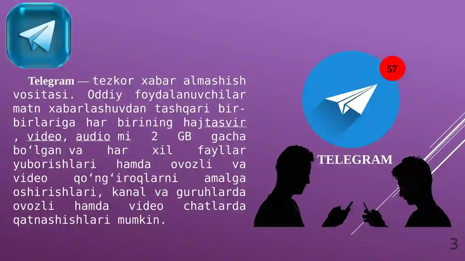 TELEGRAM 3
