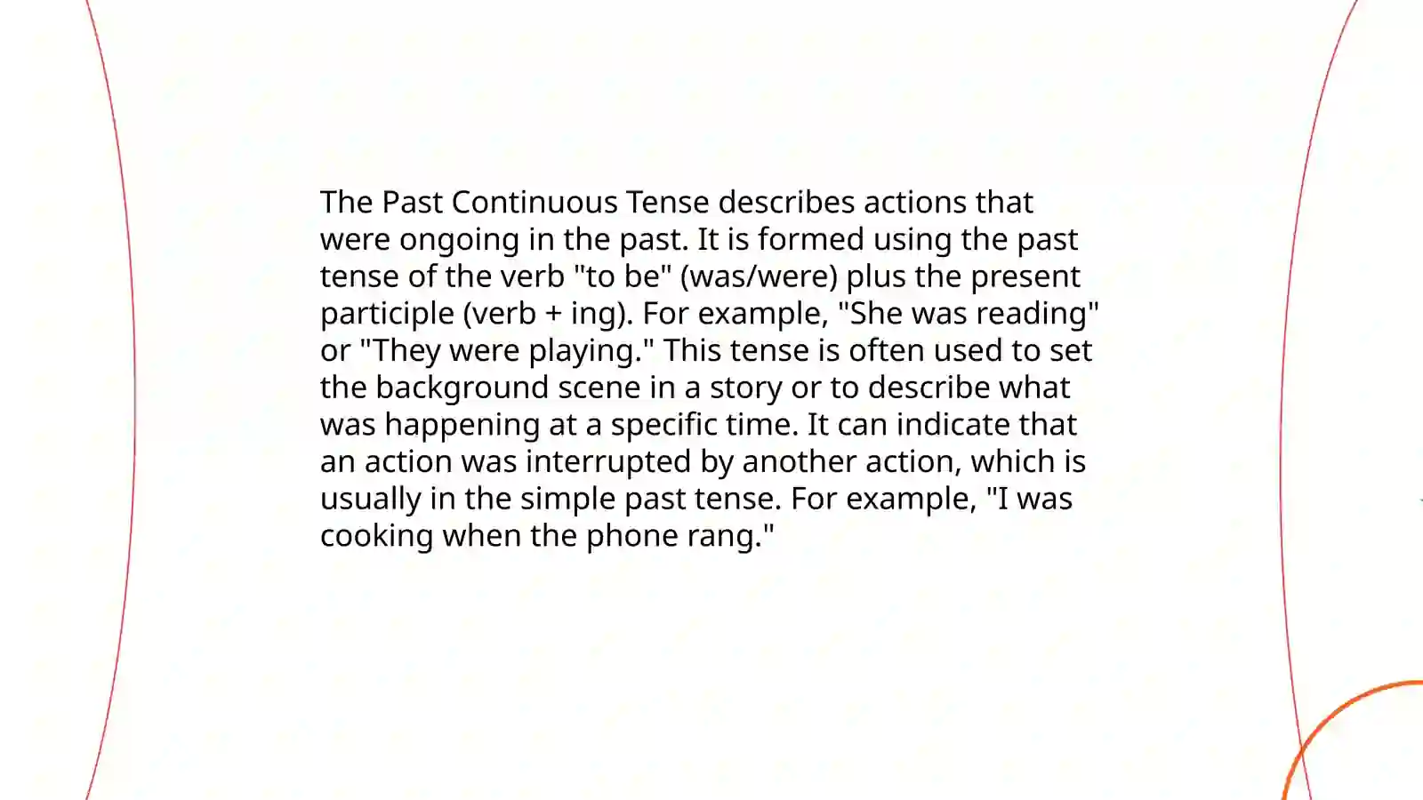 Past Continous 3