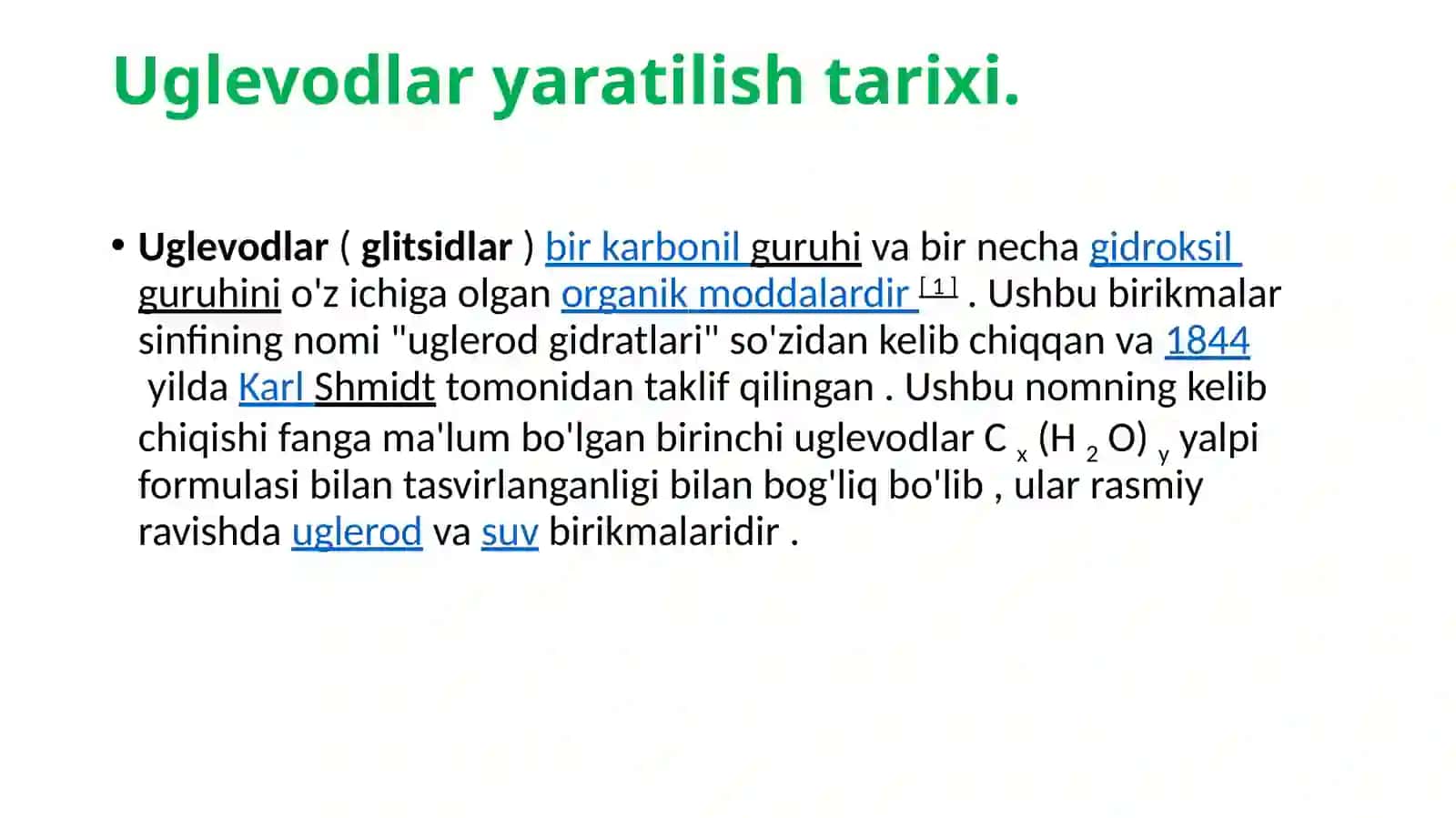 Uglevod 3