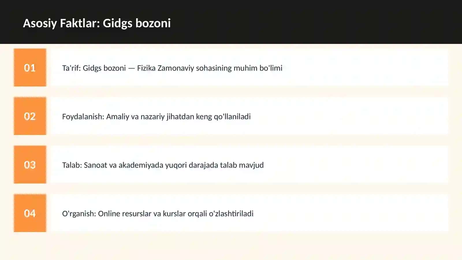 Gidgs bozoni 3