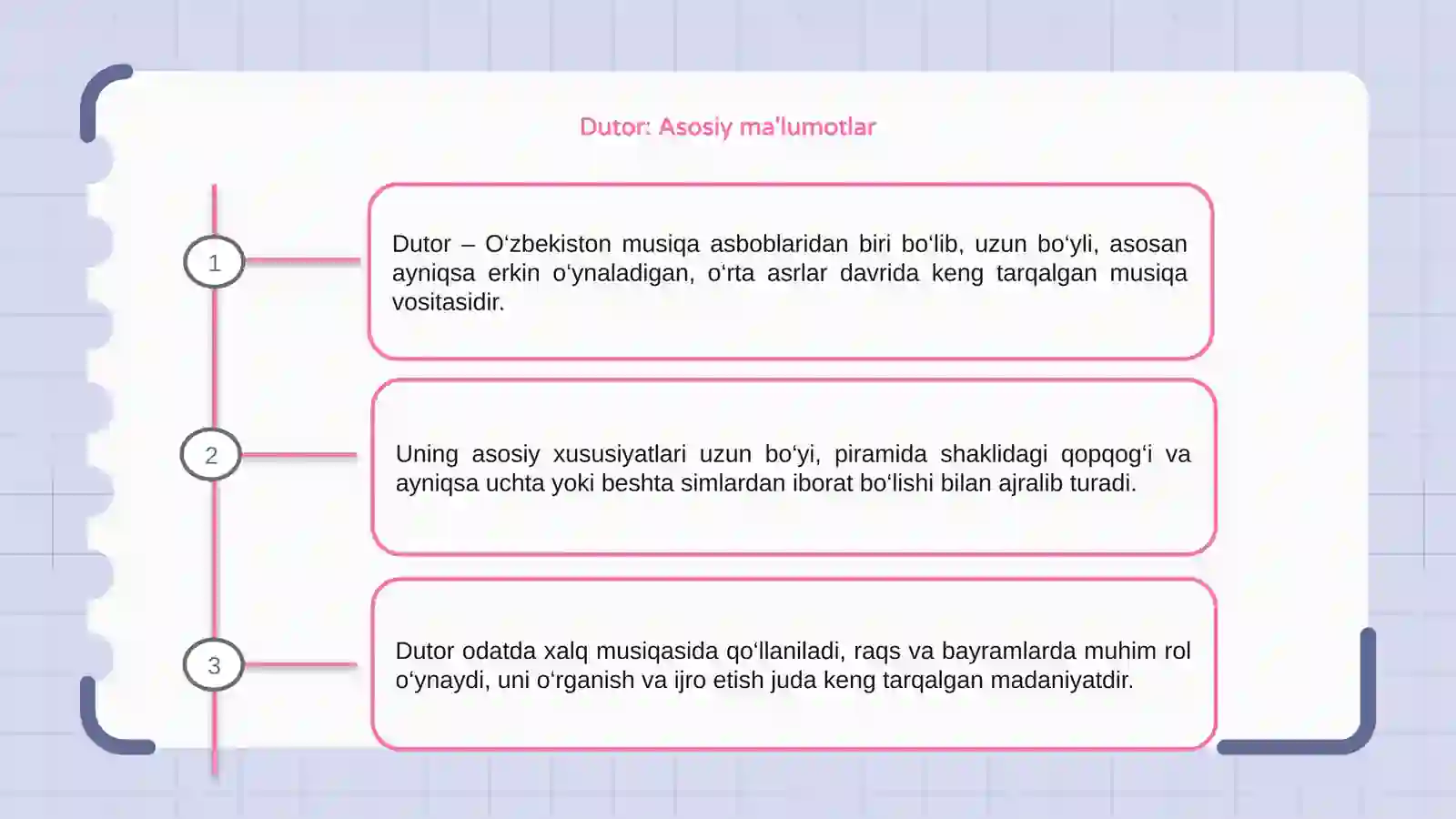 Dutor haqida 3