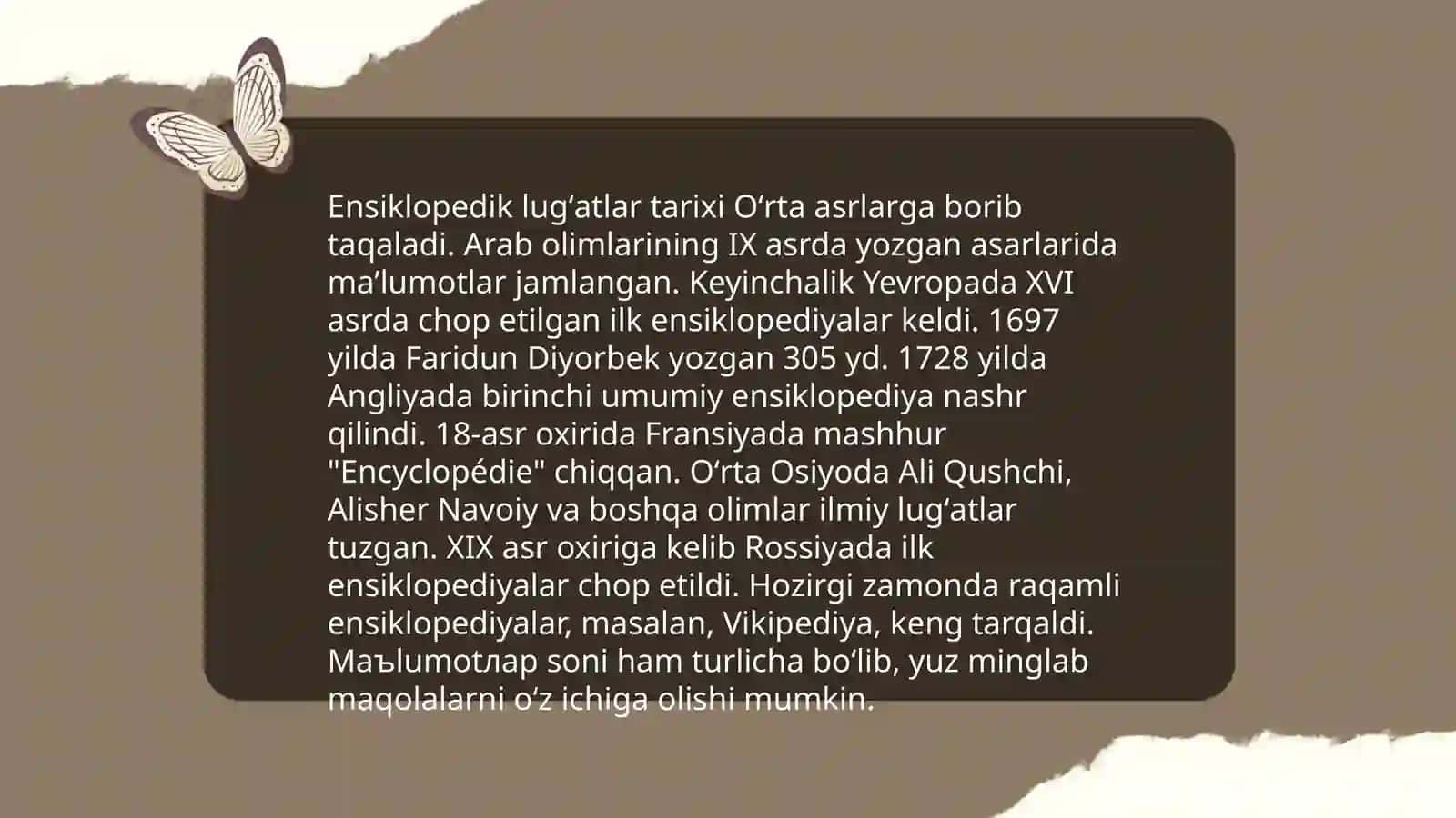 Ensiklopedik lug'atlar 3