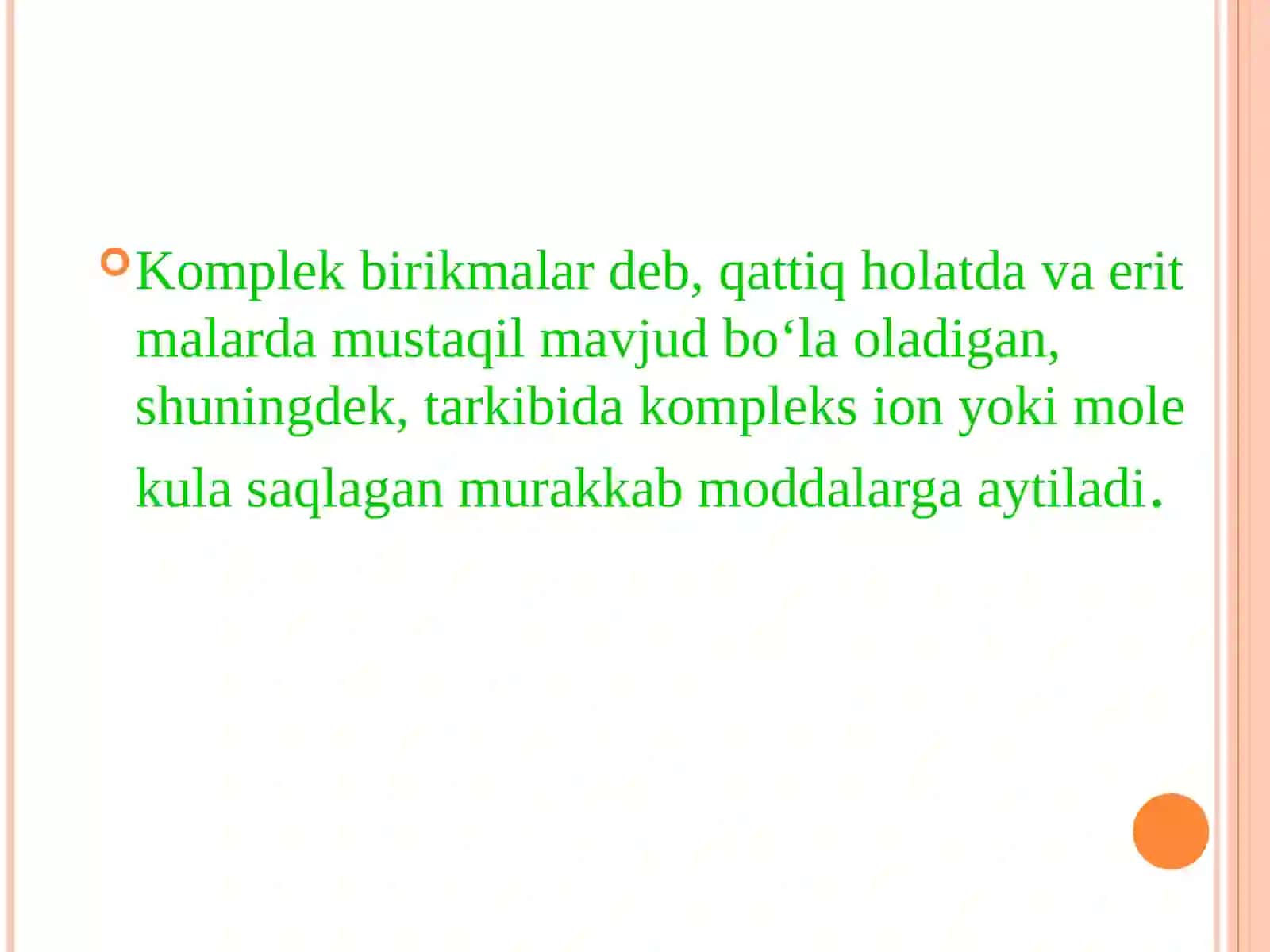 Kompleks ionlarning dissosilanishi 3
