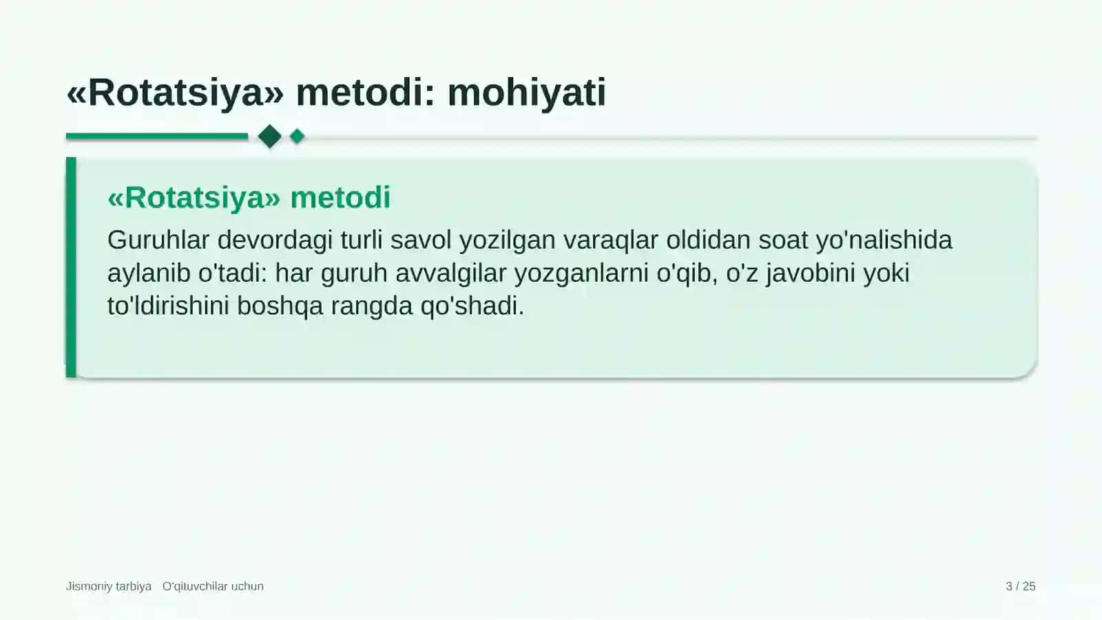 jismoniy tarbiya darslarida rotatsiya metodidan foydalanish 5877 3