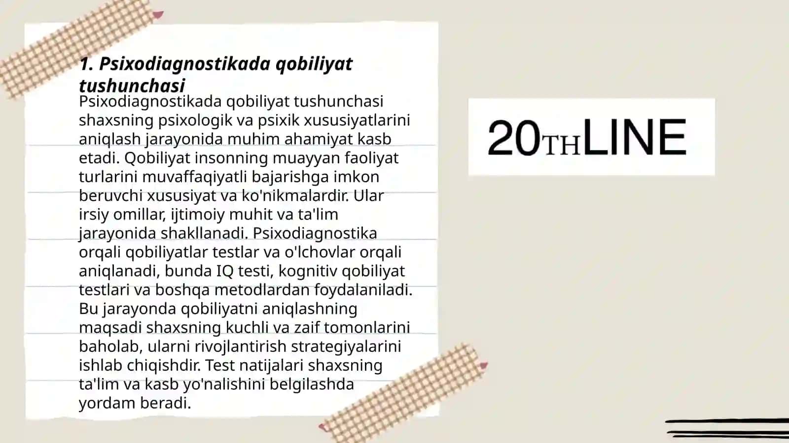 Psixodiagnostikada qobiliyatlar tadqiqot predmeti sifatida 3