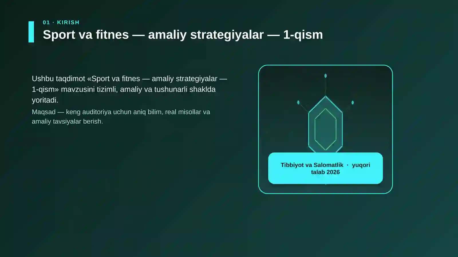 Sport va fitnes — amaliy strategiyalar — 1-qism 3