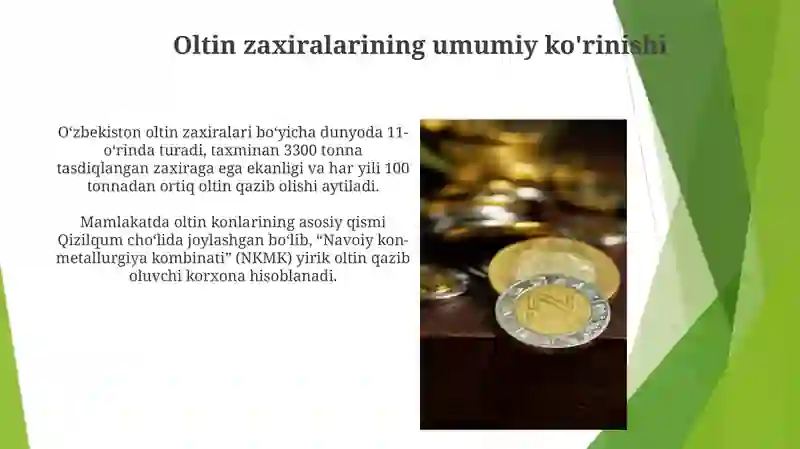 O'zbekiston oltin konlari haqida 3