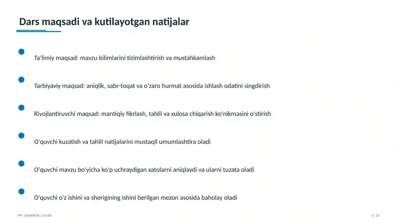 O'zbekiston relyefi va foydali qazilmalari (8-sinf) 3