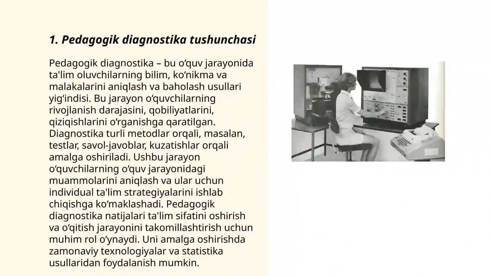 Pedagogik diagnostika 3