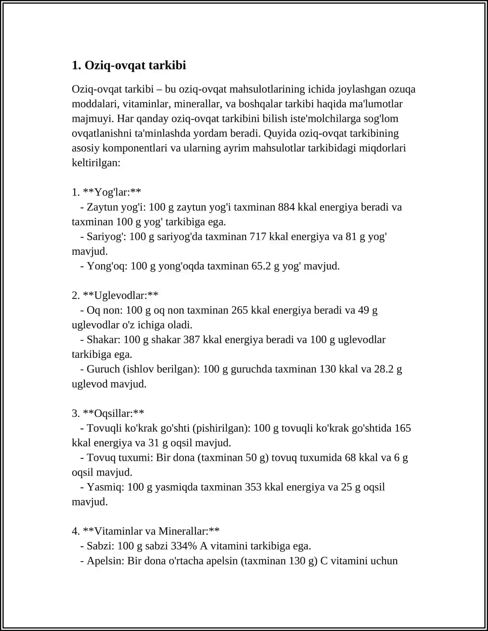 OVQATLANISH RATSIONI 3