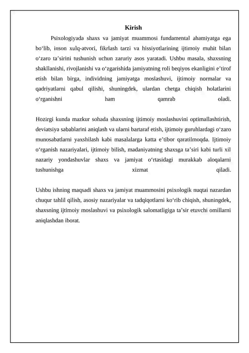 Psixologiyada shaxs va jamiyat muammosi 3