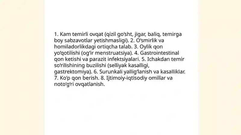 Temir tanqisligi 3