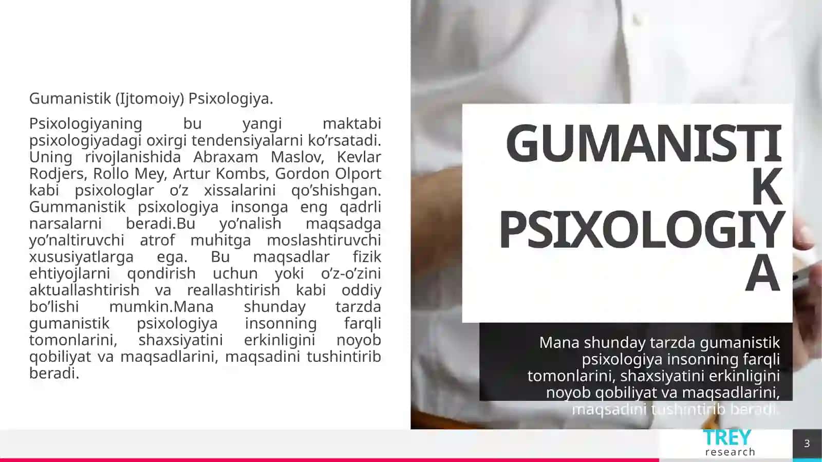 GUMANISTIK PSIXOLOGIYA RAXIMOVA MAXBUBA 3