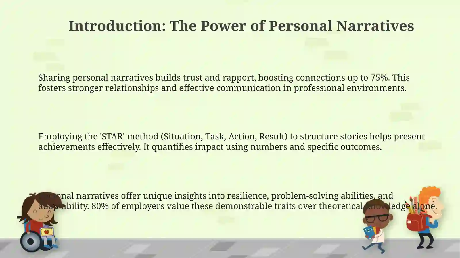 Crafting Your Narrative 3