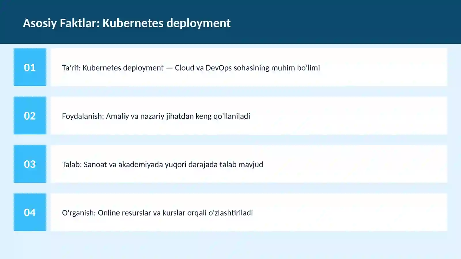 Kubernetes deployment 3